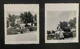 +* Vintage 1950s 1957 (2) Small B&W Photographs Family at Will Roger’s Memorial Claremore Oklahoma