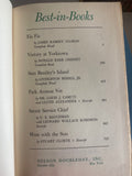 *^ Vintage Nelson Doubleday Best in Books Lot/4 Hardcover 1962, 1963, 1964