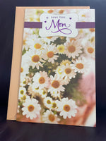 New Greeting Card LOVE YOU MOM MOTHER’s DAY w/ Envelope American Greetings