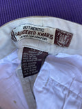 +* Mens Beige Khaki Chino Pants By ALK Authentic Laundered Khakis 32x30 Polyester/Cotton