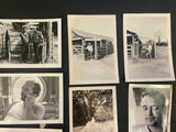 +* Vintage 1970s (8) Photographs Poet & Cult Personality Lester & Lilly Blackiston & Friends