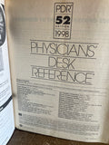 +* Vintage 1998 PDR Physicians Desk Reference  Hardcover 52nd Edition