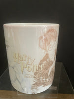 €a** Vintage Harry Potter and The Sorcerer’s Stone Ceramic Coffee Mug 2000 White Warner Bros