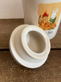 ** HELLO FALL Canister with Suction Lid RAE DUNN Artisan Collection Magenta
