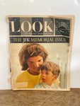 + Vintage LOOK Magazine The JFK KENNEDY MEMORIAL ISSUE November 17, 1964 Ephemera
