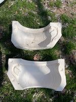 (FB) Vintage Ceramic Slip Casting Mold Large Tea Cup Planter A510-9