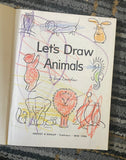 +* Vintage Learn to Draw Cartoons & Learn to Draw Animals Art Books