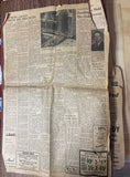 +* AS-IS Vintage Bristol (VA-TN) Herald Courier RFK Kennedy Assassination Jun 8 1968 Newspaper
