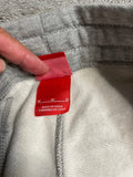 +* Blemished Mens Medium NIKE AIR Grey Joggers Sweatpants Basketball Warm Up Pants Activeware Pockets