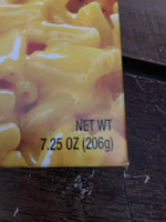 € Lot/7 Premier Pantry Macaroni & Cheese Pasta in Cheddar Sauce 7-7.25oz Boxes 11/2024