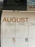 +* Vintage 1973 Girl Scout of America Photo Calendar (mirrors 2029 & more) Collectible