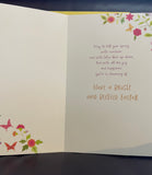 New Greeting Card BLESS YOU EASTER ANYONE w/ Envelope American Greetings