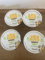 ZeeZees TACO HUMMUS 8 count 4.5oz Cups Vegetarian Protein Shelf Stable