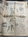 +* AS-IS Vintage Orlando Sentinel Sniper Slays JFK Kennedy Assassination Nov 23 1963 Newspaper