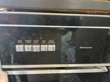 Vintage Small Kenmore Dishwasher Black on Rollers Pressed Wood Top Still Works