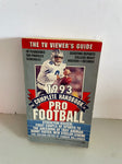 <€€ The COMPLETE HANDBOOK of PRO FOOTBALL Zander Hollander 1993 Paperback Troy Aikman