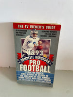 <€€ The COMPLETE HANDBOOK of PRO FOOTBALL Zander Hollander 1993 Paperback Troy Aikman