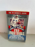 The COMPLETE HANDBOOK of PRO FOOTBALL Zander Hollander 1993 Paperback Troy Aikman