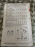 + Vintage GIRLS Size 4 Toddler NIGHTGOWN 2 Lengths Pattern 2707 Advance Sew-Easy