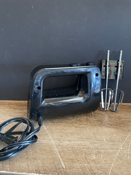 € Mainstays Walmart Corded Hand Mixer 5-Speed Black Model 551547 For Parts Only Nonworking