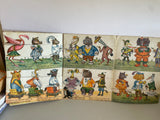 ** Antique Vintage FUNNY JUNGLELAND Moving Pictures Children’s Book W.K. Kellogg 1909 Softcover