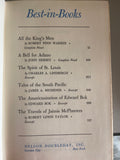 *^ Vintage Nelson Doubleday Best in Books Lot/4 Hardcover 1962, 1963, 1964