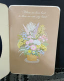 +* Vintage Used Happy Birthday Mother Greeting Card Crafts Scrapbooking