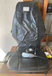 *HoMedics Black Back Massaging Chair Cushion Shiatsu Model SBM-200 Tested
