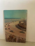 +* Vintage Used Post Card Daytona Beach Stock Car Racing 1968 North Turn