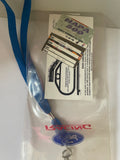 +* Vintage Nascar Atlanta Motor Speedway NAPA 500 Tickets in Clear Ford Lanyard Ticket Holder 11/1999