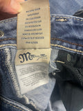 +* Women’s Junior’s Miss Me Jeans 29” Waist Slightly Distressed Embroidered & Beaded Pockets Boot Cut