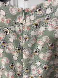 +* Womens/Juniors Medium Light Green Design Short Sleeve Summer Dress by Alice Moon
