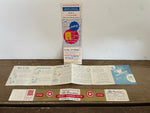 + Vintage Set/3 Sewing Thread Yarn Packaging Sleeves Ephemera STAYLASTIC American Thread Co