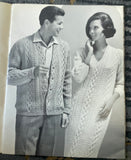 +* Vintage Aran Fisherman Knitting Pattern for Sweaters Vol. 84 1960s