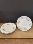 (Add) <€€ Ridgewood China Floral Spray Set/4 6” Saucer #RDG8