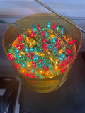 New Martha Stewart Indoor/Outdoor 105 Multi-Color Holiday Lights Strand 34.8 Ft