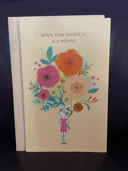 New Greeting Card FOR DAUGHTER MOTHER’s DAY w/ Envelope American Greetings