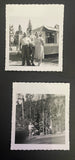 +* Vintage 1950s 1957 (11) Small B&W Photographs Family in California Monterey Park-Quincy-Feather Pass