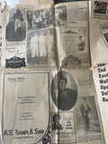 +* AS-IS Vintage S. Dekalb (GA) News/Sun 1901-1920  Reprint 6/27/1979 Germany Surrenders Newspaper Ephemera