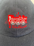 +* Yupoong’s Atlanta GA Peachtree Station Black Wool Baseball Hat Cap One Size Adjustable