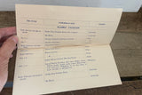 +^ Vintage AMERICAN INDIAN Calendar of Events by US States 1960s Dept of the Interior