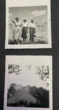 +* Vintage 1950s 1957 (6) Small B&W Photographs Family at Bad Lands SD Mt. Rushmore Black Hills