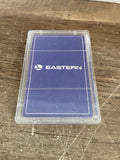 + Vintage Deck of Cards Eastern Airlines Complete w/ Jokers in Plastic Case