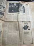 +* AS-IS Vintage Orlando Sentinel Sniper Slays JFK Kennedy Assassination Nov 23 1963 Newspaper