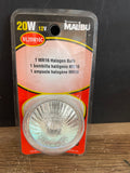 + Malibu 20w MR16 HALOGEN Bulb ML20W16C New Sealed Single Bulb