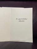 New Greeting Card HAPPY BIRTHDAY HUMOR w/ Envelope Tender Thoughts Cards