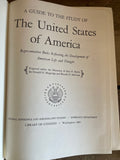 + The GUIDE to the Study of the UNITED STATES of AMERICA Library of Congress 1960 Hardcover