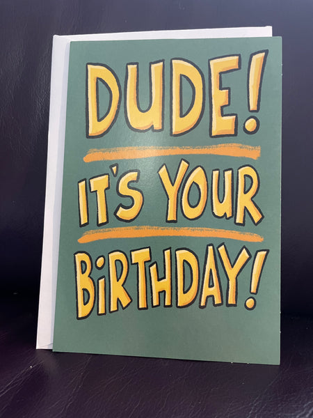 New HAPPY BIRTHDAY MAN MALE TEEN Greeting Card w/ Envelope American Greeting