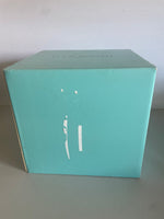 <€€ Empty TIFFANY & CO. Gift Box in Tiffany blue 7.5” W x 7.5” Deep x 7” H