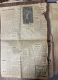 +* AS-IS Vintage Bristol Virginia Tennessean RFK Kennedy Say Goodbye Jun 7 1968 Newspaper